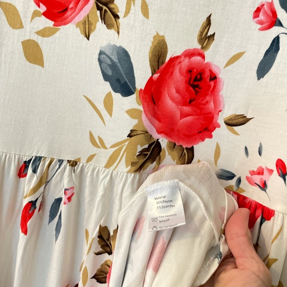 VIISHOW Like brand new dress rayon spandex read black tan sage blue camo colors - Picture 5 of 9